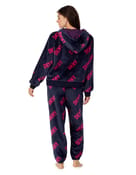 Dresowy chenille & jogger lounge set - 1