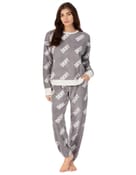 Piżama stretch fleece folded & jogger sleep set DKNY - 1