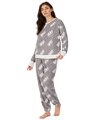 Piżama stretch fleece folded & jogger sleep set DKNY - 3