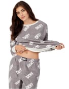 Piżama stretch fleece folded & jogger sleep set DKNY - 0