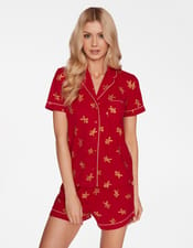 Piżama Clory czerwony