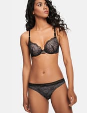 Slip Aztec Schwarz-und-gold