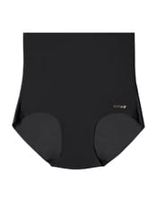 HÖSCHEN MIT HOHEH TAILLE PLAIN Schwarz