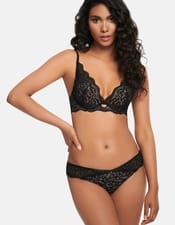 String Aletta Schwarz-und-gold
