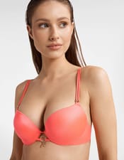 Góra od bikini Algarve różowy