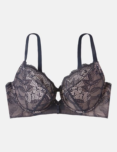 Semi-padded bra Tarot – navy