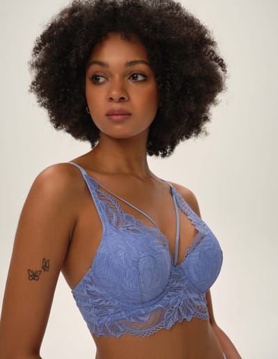 Push-up bra Bloovii Okay Blue