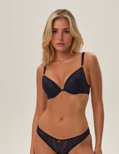 Push-up bra Osaka navy