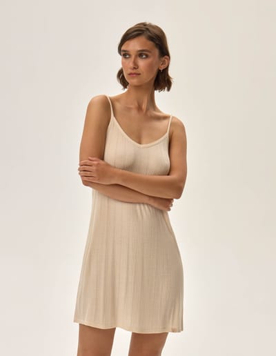 Nightgown Pf Jenius Beige