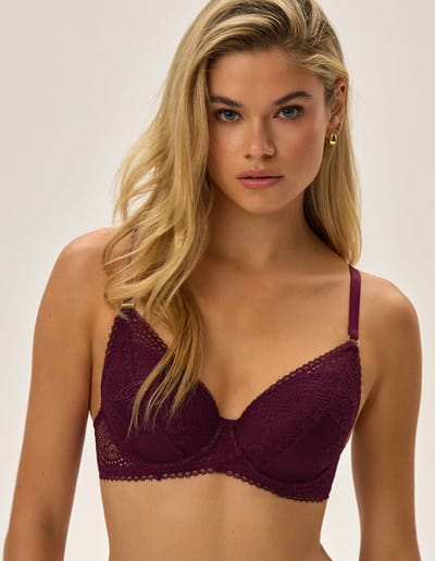 Push-up bra Marvela Violet