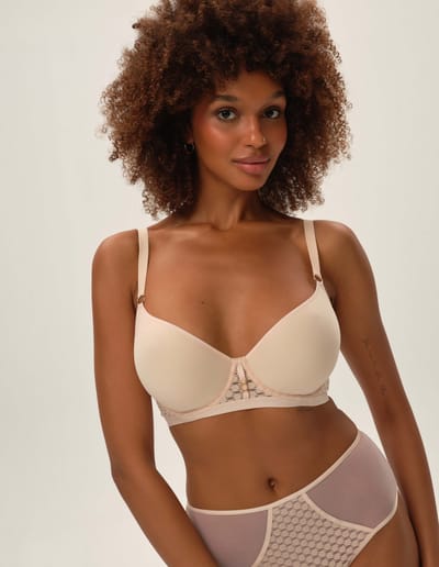 Padded bra Ohara Beige