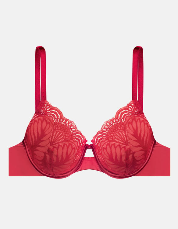 Push-up bra Isabelle Red