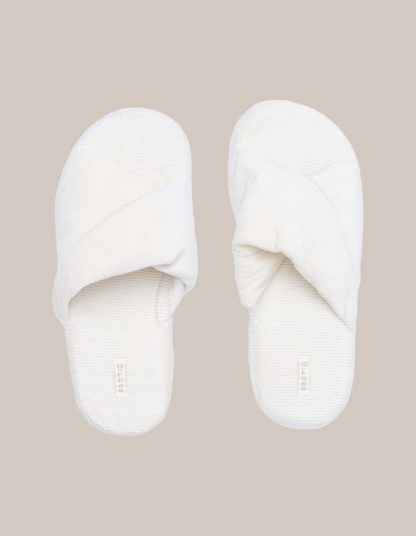 Slippers Jade cream