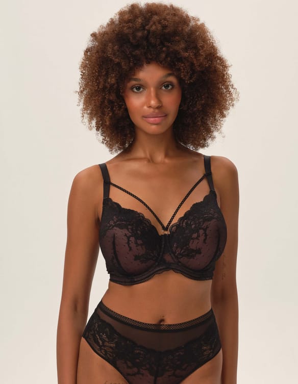 Padded bra Intonation Black