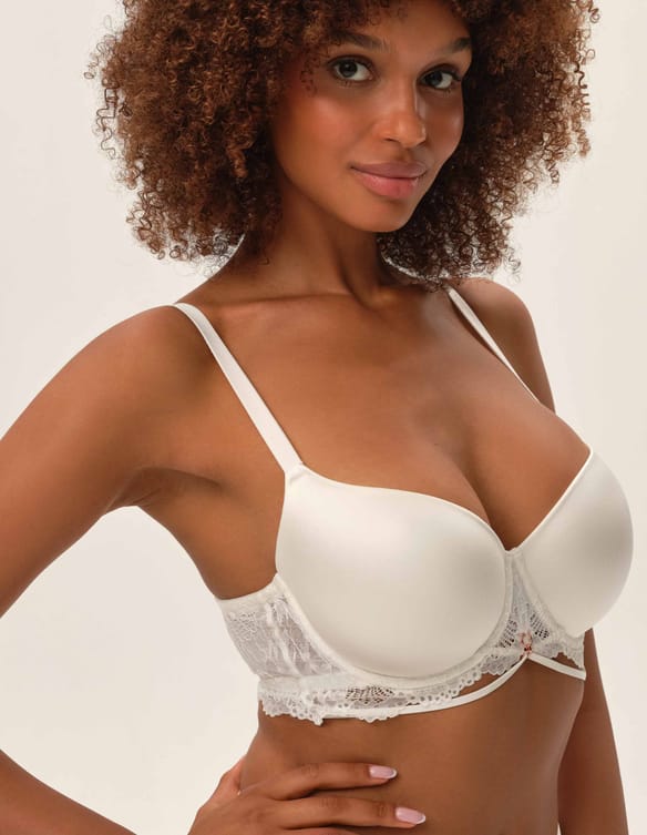 Padded bra Olive cream