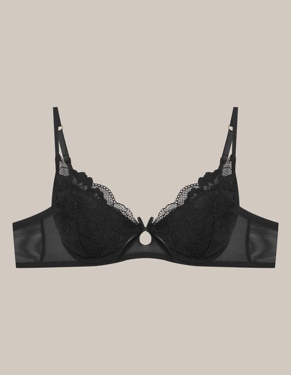 Push-up bra Osio Black