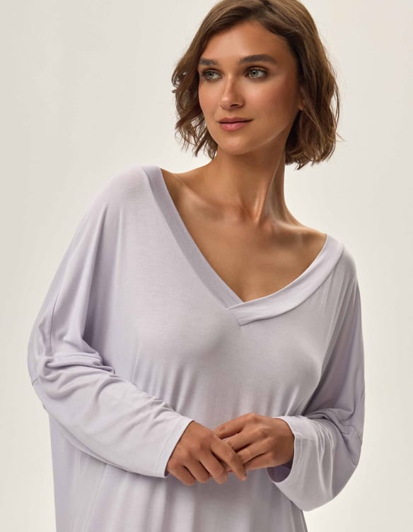 Nightgown Jannet light-grey