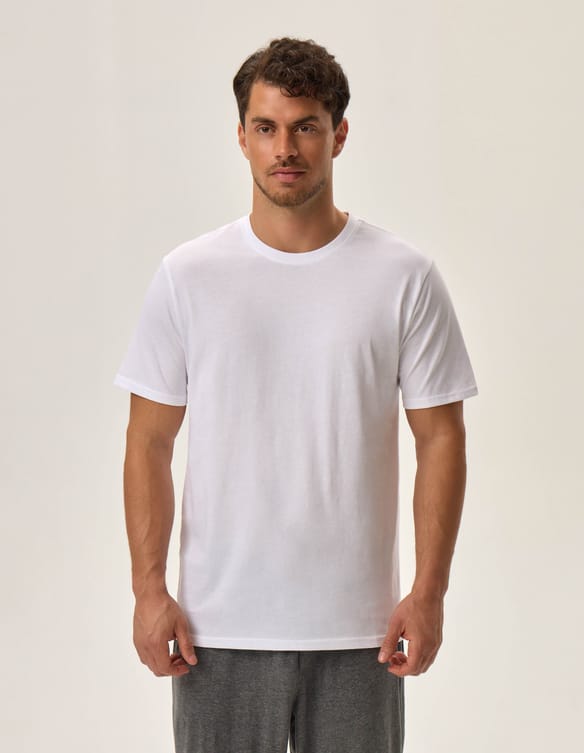 T-shirt Assign 2-pak biały