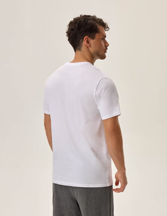 T-shirt Assign 2-pak biały