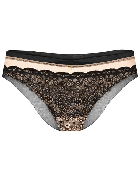 Panties Sweety black and gold