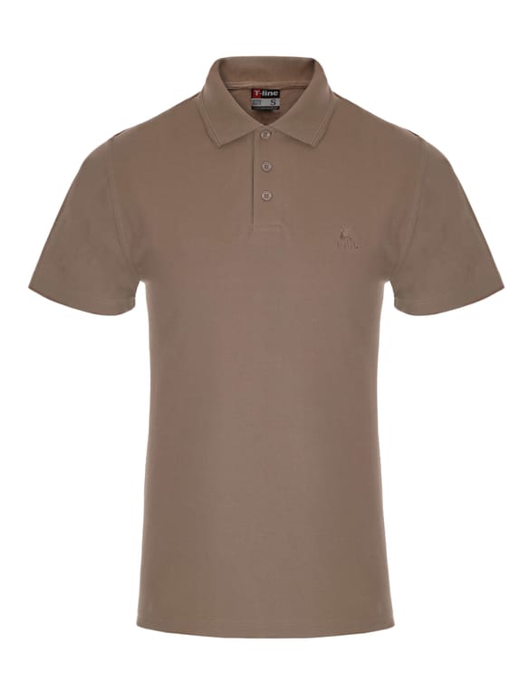 Koszulka Polo HENDERSON T-Line brązowy