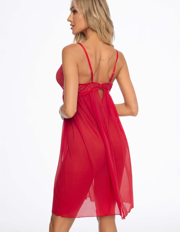 Nightgowns Hailey Red