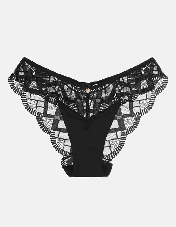 Panties Intro black and gold