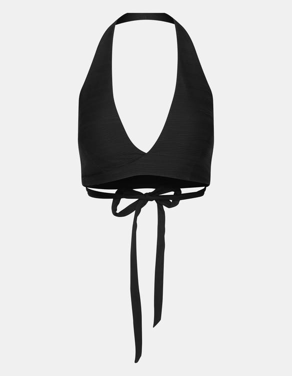 Soft bikini top Aruna Black