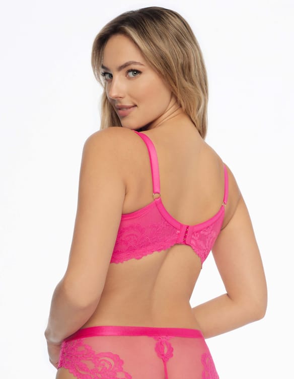 Semi-padded bra Lynn pink
