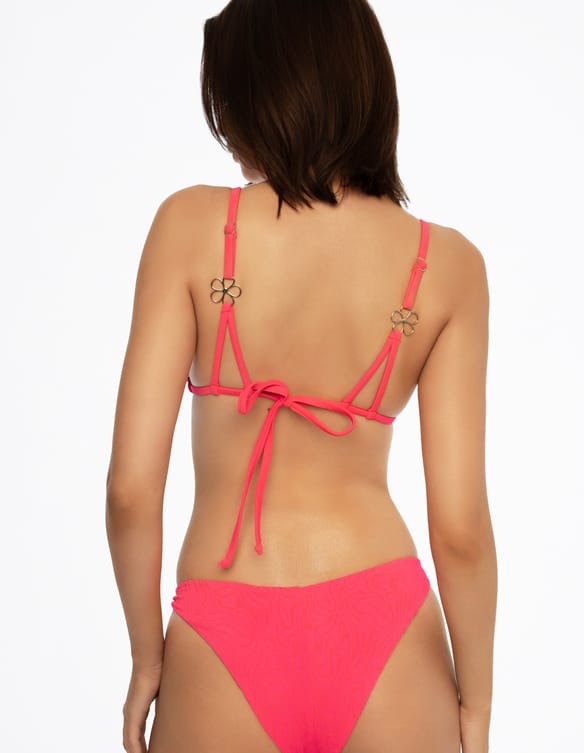 Triangle bikini top Bueno pink