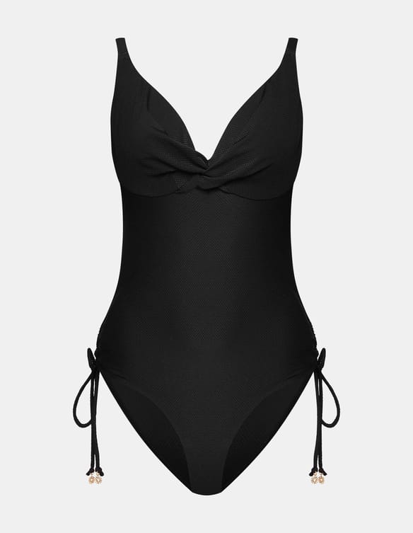 One-piece swimsuit Sunrise Black