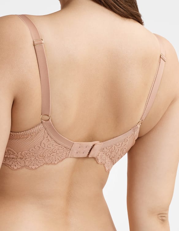 Semi-padded bra Darling brown