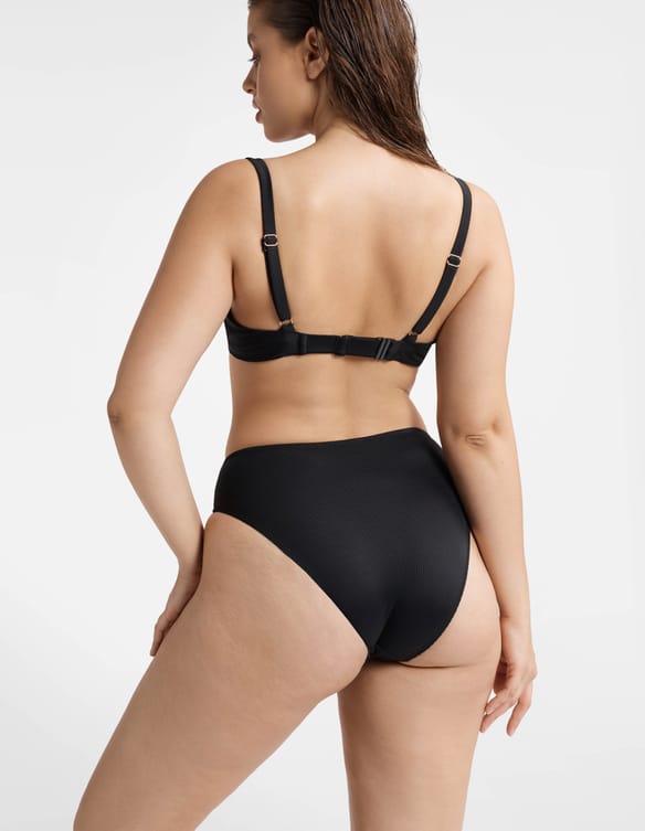 HIGH-WAISTED BRIEFS Delice Black