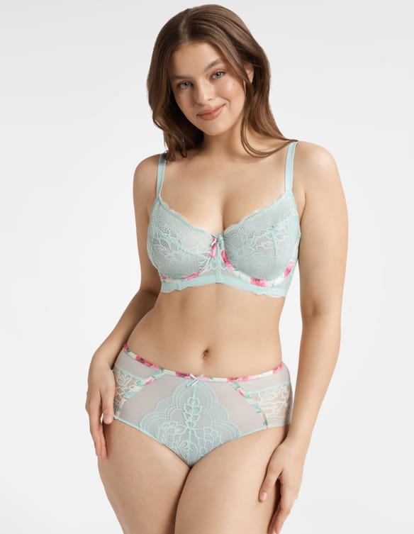 HÖSCHEN MIT hoher TAILLE Kandy Grün