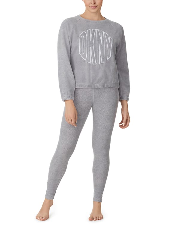 Piżama recycled stretch fleece & legging set