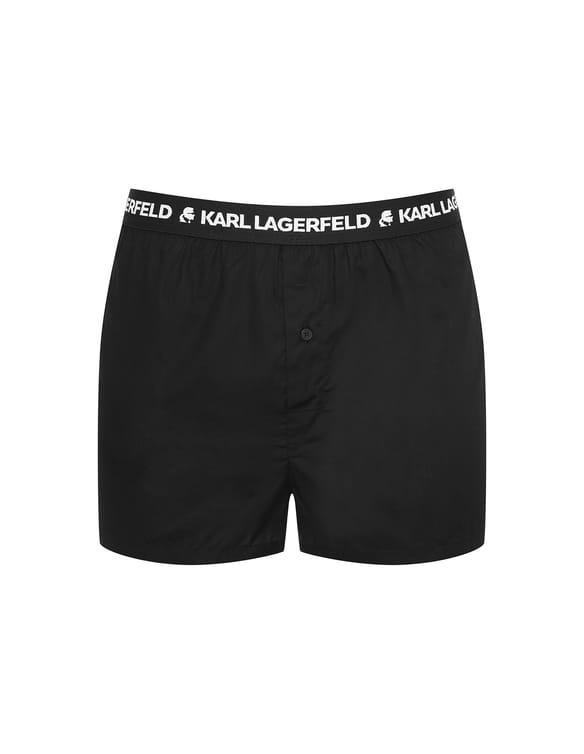 Bokserki woven (trzypak) Karl Lagerfeld zielony