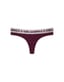 Stringi metallic logo thong