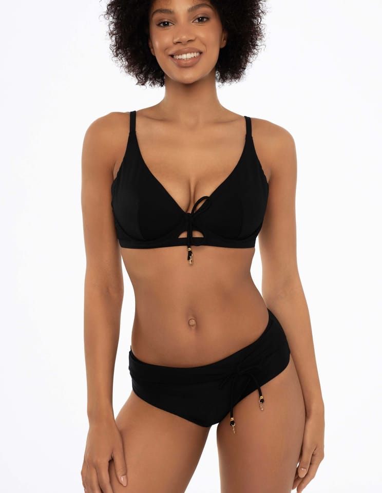 Dół od bikini z wysokim stanem Sunrise - 0