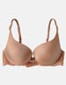 Push-up bra Truly - brown