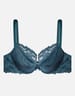 Semi-padded bra Lynn - Blue