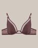 Soft bra Ova - brown