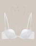 Push-up bra Onyks - light-grey