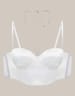 Push-up bra Onyks - light-grey