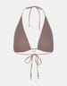 Triangle bikini top Eisley - brown