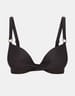 Bikini top push-up Stardust - Black