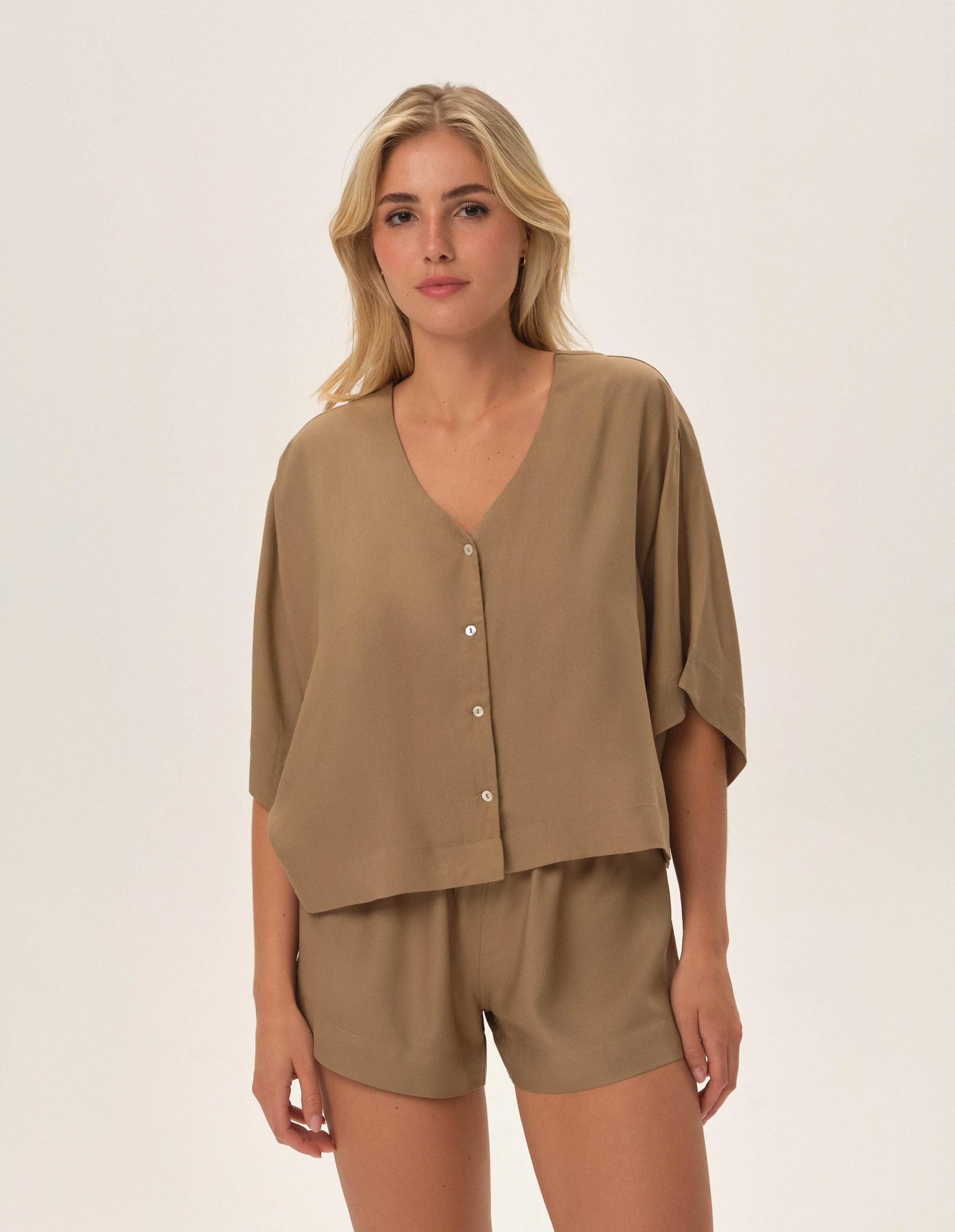 Piżama Fleur Green 1