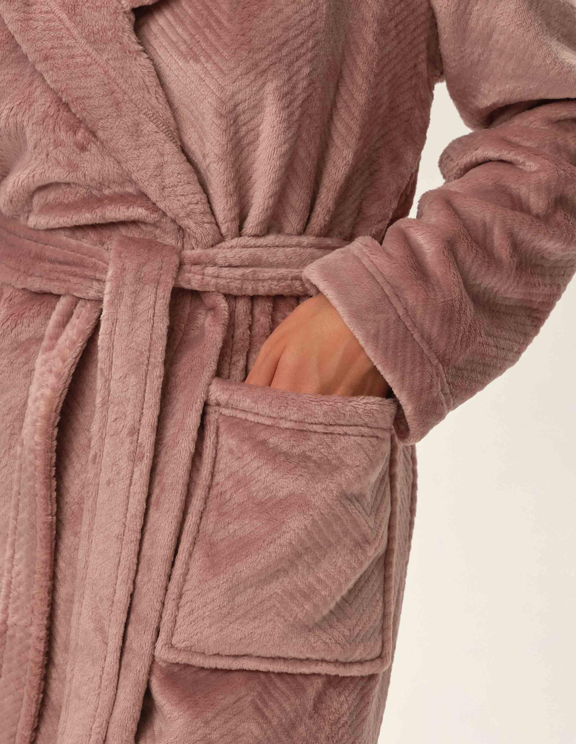 Szlafrok Frankie pink 3
