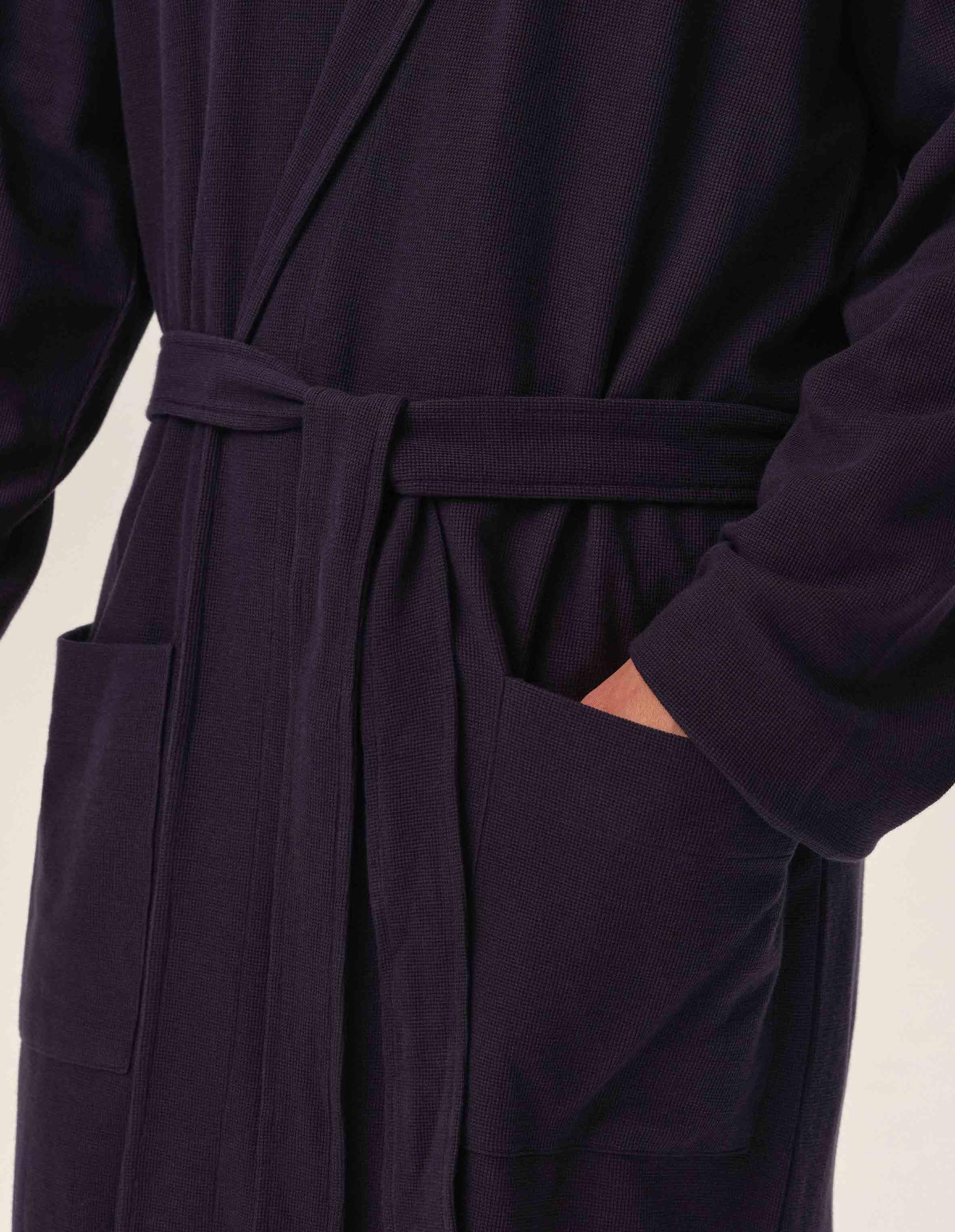 Bathrobe Home navy 3