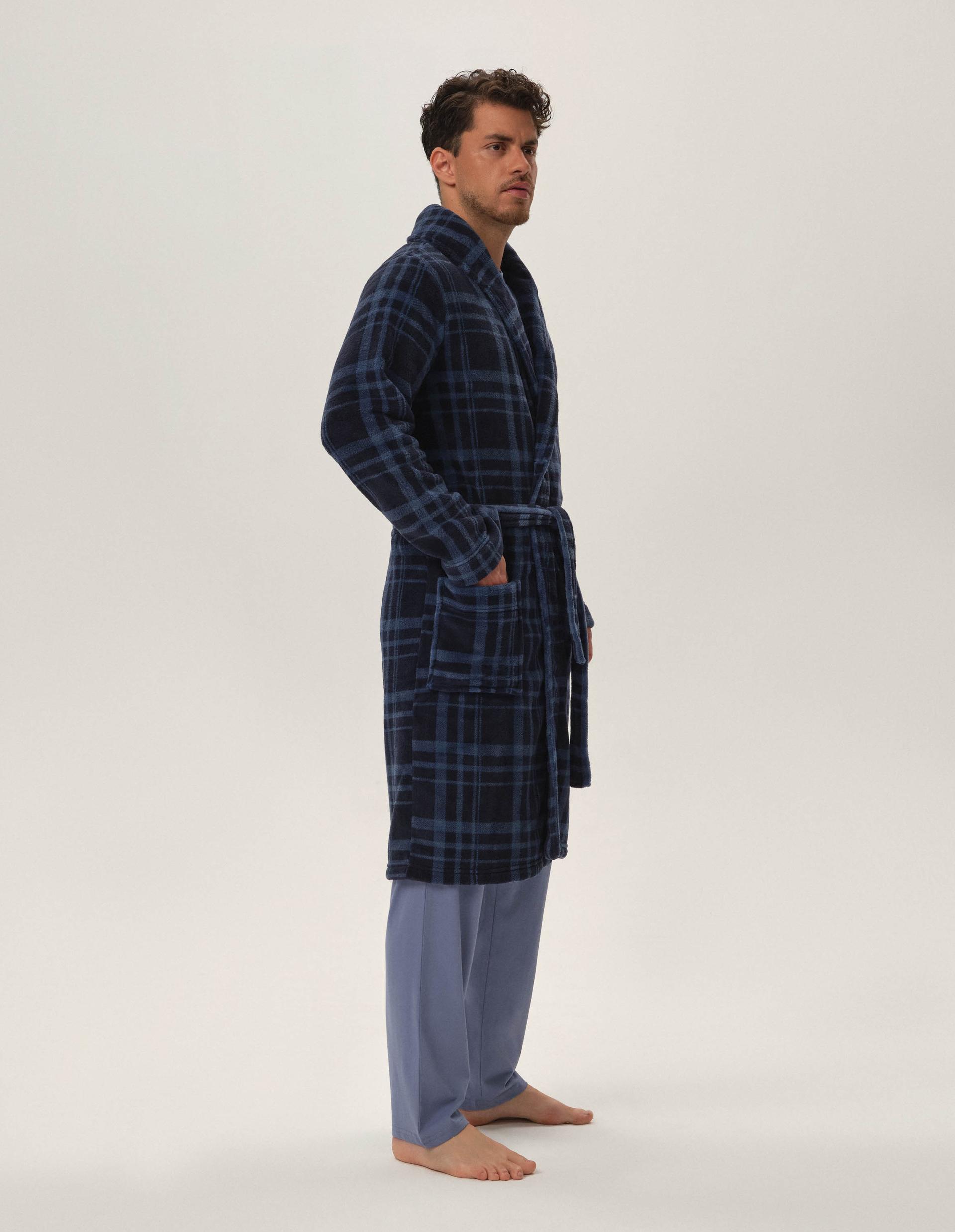 Bathrobe Hover navy 3