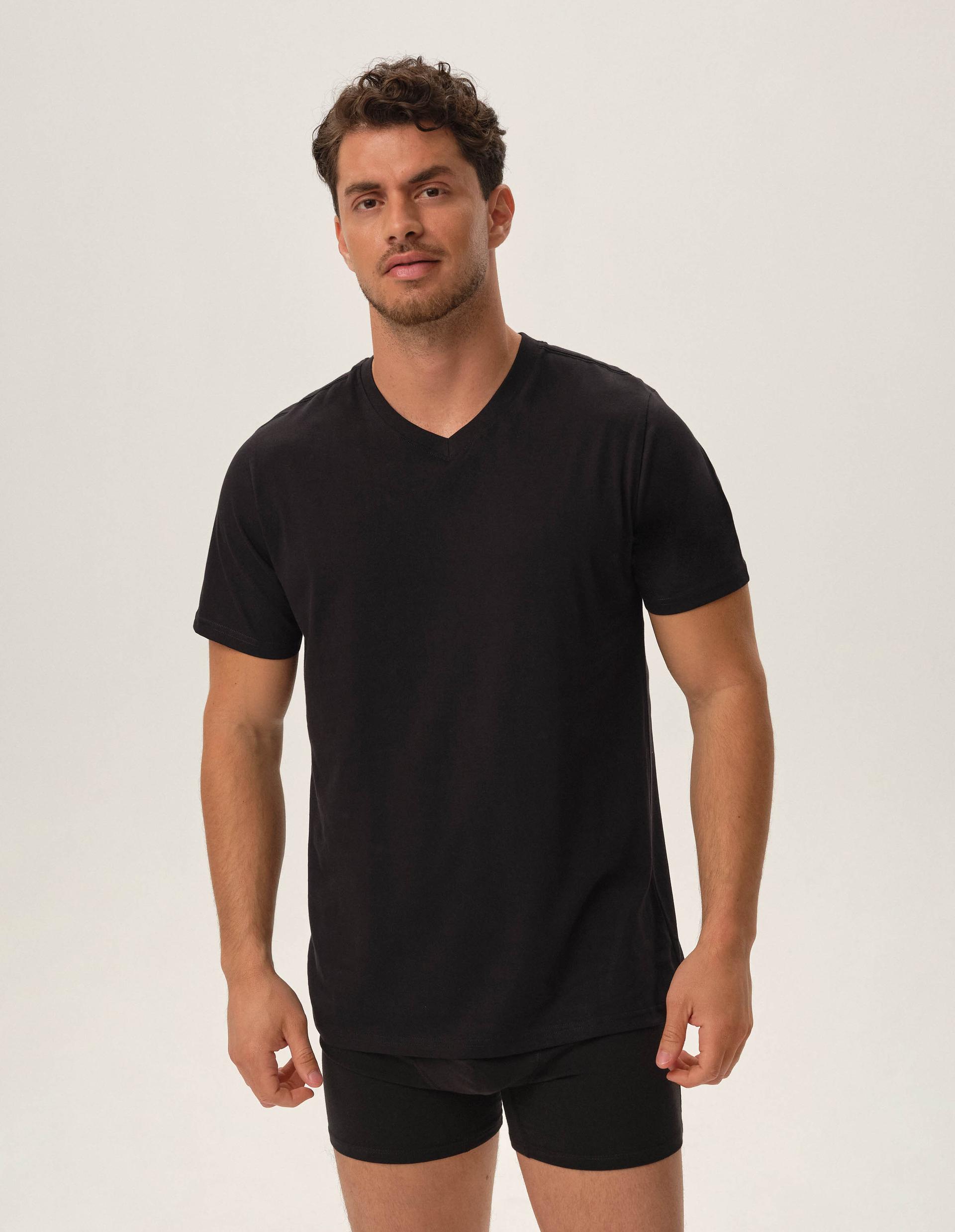 T-shirt Actual 2-pack Black 1
